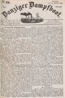 Danziger Dampfboot. Jg.26, № 12 (15 Januar 1856)