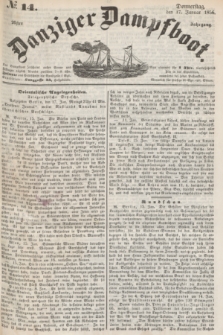 Danziger Dampfboot. Jg.26, № 14 (17 Januar 1856)