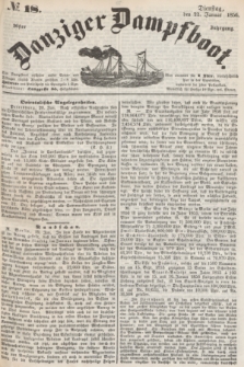 Danziger Dampfboot. Jg.26, № 18 (22 Januar 1856)