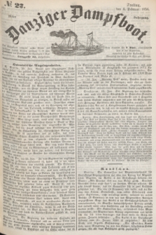 Danziger Dampfboot. Jg.26, № 27 (1 Februar 1856)