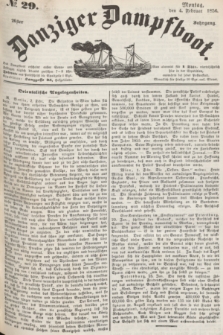 Danziger Dampfboot. Jg.26, № 29 (4 Februar 1856)