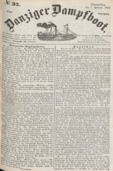 Danziger Dampfboot. Jg.26, № 32 (7 Februar 1856)