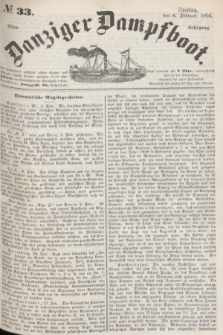 Danziger Dampfboot. Jg.26, № 33 (8 Februar 1856)