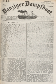 Danziger Dampfboot. Jg.26, № 44 (21 Februar 1856)