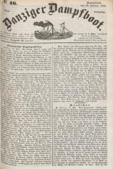 Danziger Dampfboot. Jg.26, № 46 (23 Februar 1856)