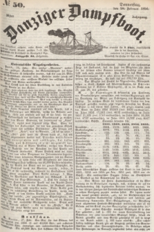 Danziger Dampfboot. Jg.26, № 50 (28 Februar 1856)