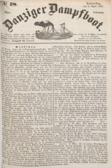 Danziger Dampfboot. Jg.26, № 78 (3 April 1856)