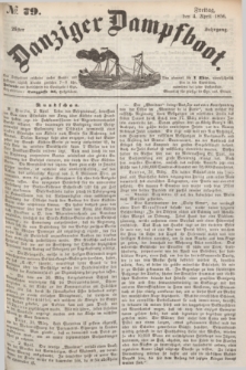 Danziger Dampfboot. Jg.26, № 79 (4 April 1856)