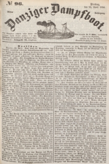Danziger Dampfboot. Jg.26, № 96 (25 April 1856)