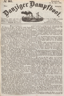 Danziger Dampfboot. Jg.26, № 97 (26 April 1856)