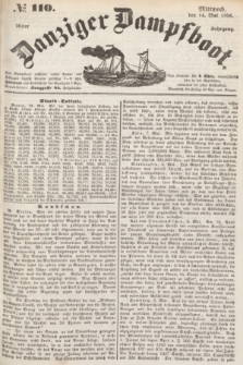 Danziger Dampfboot. Jg.26, № 110 (14 Mai 1856)