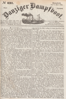 Danziger Dampfboot. Jg.26, № 131 (7 Juni 1856)