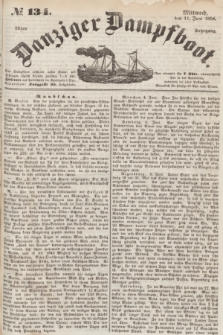 Danziger Dampfboot. Jg.26, № 134 (11 Juni 1856)