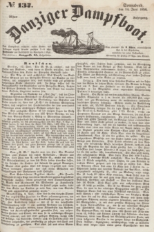 Danziger Dampfboot. Jg.26, № 137 (14 Juni 1856)