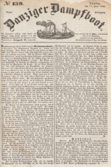 Danziger Dampfboot. Jg.26, № 139 (17 Juni 1856)