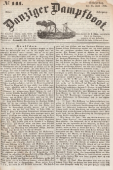 Danziger Dampfboot. Jg.26, № 141 (19 Juni 1856)