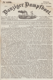 Danziger Dampfboot. Jg.26, № 146 (25 Juni 1856)