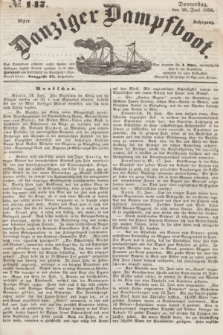 Danziger Dampfboot. Jg.26, № 147 (26 Juni 1856)