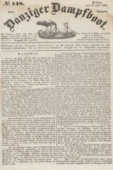 Danziger Dampfboot. Jg.26, № 148 (27 Juni 1856)