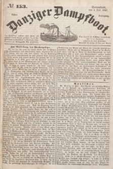 Danziger Dampfboot. Jg.27, № 153 (4 Juli 1857)