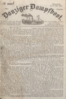 Danziger Dampfboot. Jg.27, № 159 (11 Juli 1857)