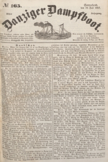 Danziger Dampfboot. Jg.27, № 165 (18 Juli 1857)