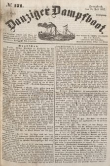 Danziger Dampfboot. Jg.27, № 171 (25 Juli 1857)