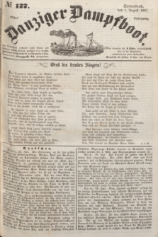 Danziger Dampfboot. Jg.27, № 177 (1 August 1857) + dod.