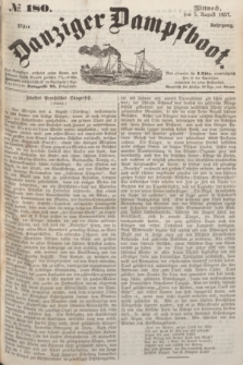 Danziger Dampfboot. Jg.27, № 180 (5 August 1857) + dod.