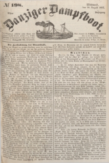 Danziger Dampfboot. Jg.27, № 198 (26 August 1857)