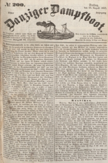 Danziger Dampfboot. Jg.27, № 200 (28 August 1857)