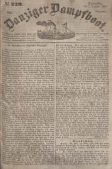 Danziger Dampfboot. Jg.27, № 229 (1 October 1857)