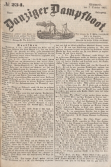 Danziger Dampfboot. Jg.27, № 234 (7 October 1857)