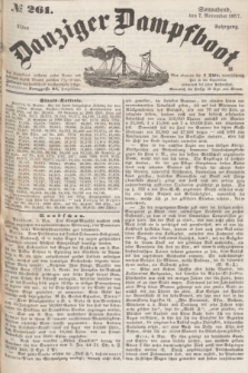 Danziger Dampfboot. Jg.27, № 261 (7 November 1857) + dod.