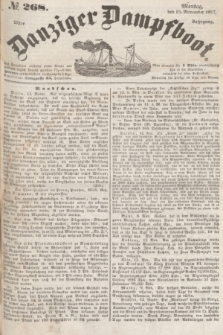 Danziger Dampfboot. Jg.27, № 268 (15 November 1857)