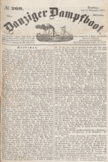 Danziger Dampfboot. Jg.27, № 269 (17 november 1857)