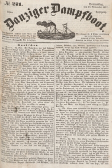 Danziger Dampfboot. Jg.27, № 271 (19 November 1857)