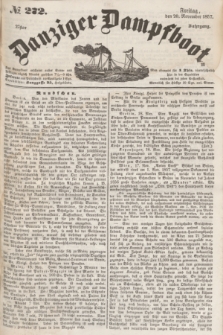Danziger Dampfboot. Jg.27, № 272 (20 November 1857)