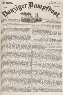 Danziger Dampfboot. Jg.27, № 278 (27 November 1857)