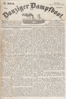 Danziger Dampfboot. Jg.27, № 284 (4 December 1857)