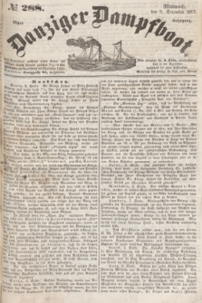 Danziger Dampfboot. Jg.27, № 288 (9 December 1857)