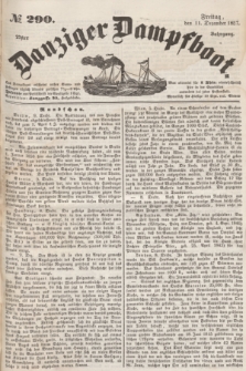 Danziger Dampfboot. Jg.27, № 290 (11 December 1857)