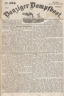 Danziger Dampfboot. Jg.27, № 303 (29 December 1857)