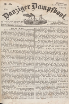 Danziger Dampfboot. Jg.28, № 4 (6 Januar 1858)