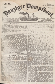 Danziger Dampfboot. Jg.28, № 6 (9 Januar 1858)