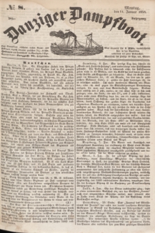 Danziger Dampfboot. Jg.28, № 8 (11 Januar 1858)