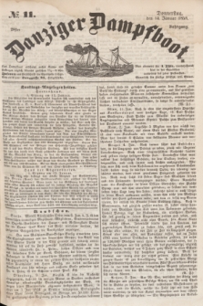 Danziger Dampfboot. Jg.28, № 11 (14 Januar 1858)