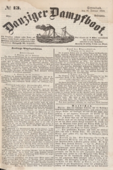 Danziger Dampfboot. Jg.28, № 13 (16 Januar 1858)