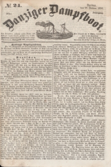 Danziger Dampfboot. Jg.28, № 24 (29 Januar 1858)