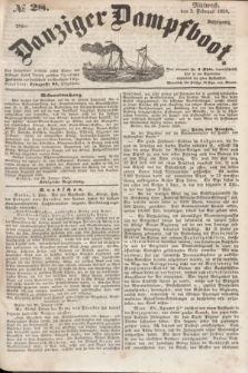 Danziger Dampfboot. Jg.28, № 28 (3 Februar 1858)